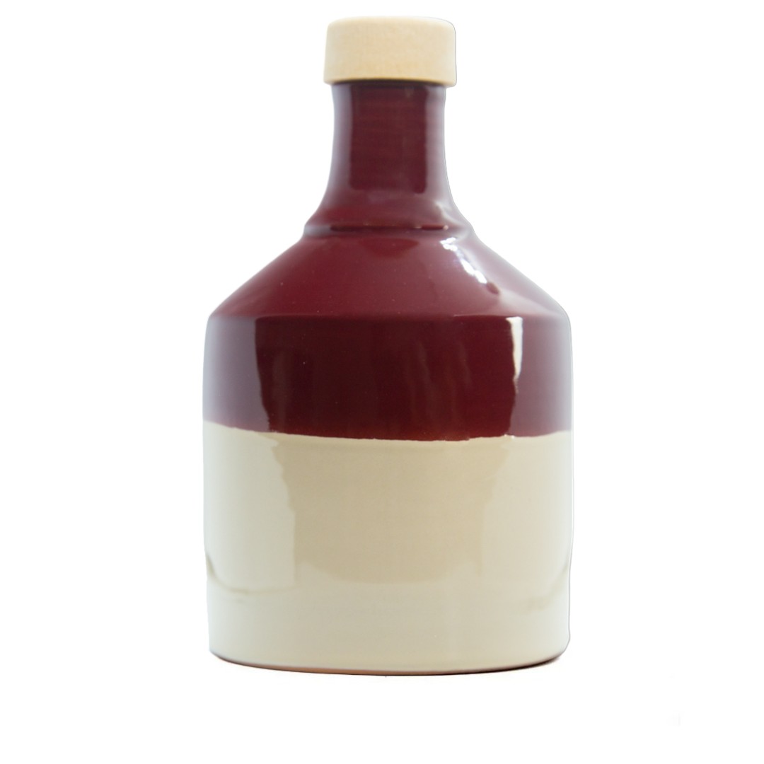 Two-tone port ceramic oil cruet 250 ml